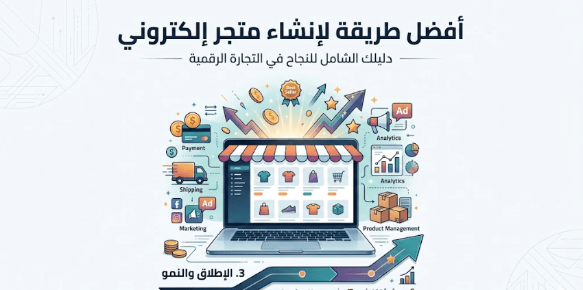 افضل طريقة لانشاء متجر الكتروني