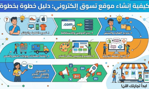 كيفية انشاء موقع تسوق الكتروني