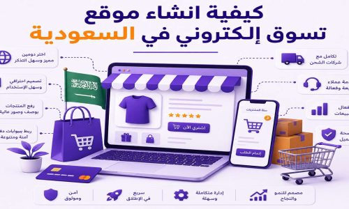 كيفية انشاء موقع تسوق الكتروني في السعودية